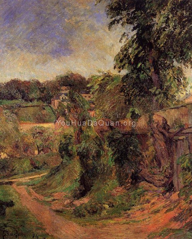 Near Rouen - 保罗·高更